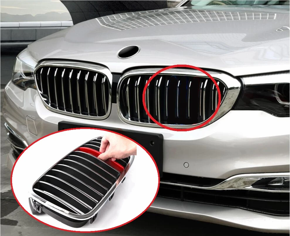 安い特注品 10x Abs車ヘッドグリル装飾ストリップエンブレム車フードグリル旅行青赤ステッカーbmw 12 14 M1 11ロッドバーf F21 人気オンライン Elcielogirasoria Com