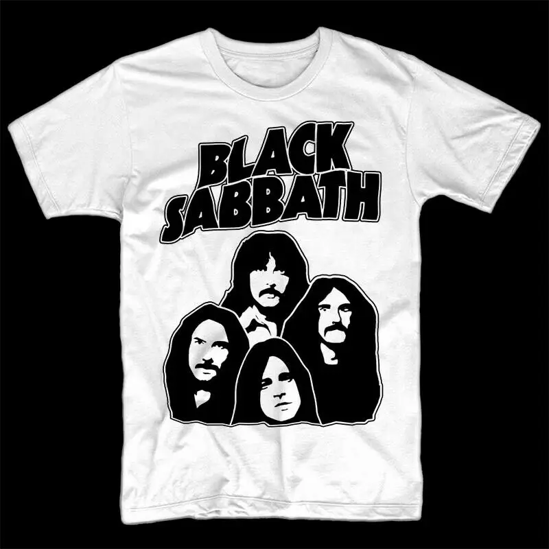Black Sabbath Mark 1 White T Shirt Cotton All Sizes S 5Xl Iommi Butler Ward Ozz |