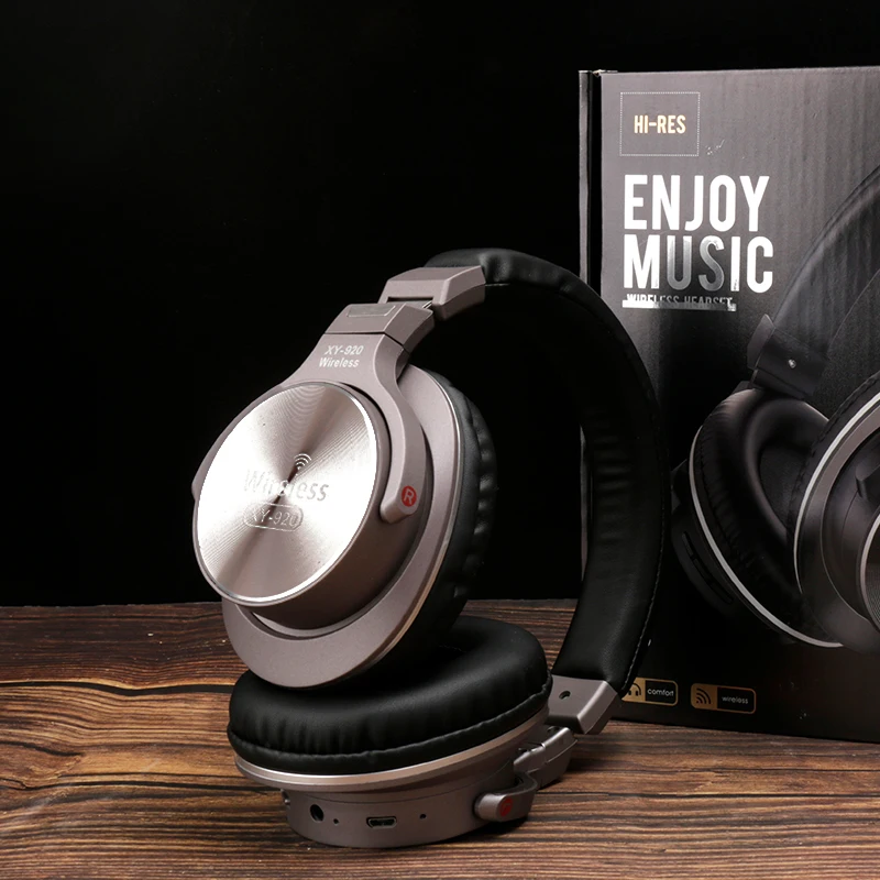 Беспроводные наушники Bluetooth 5,0, высокое качество, Hi-Fi стерео Спортивная гарнитура с микрофоном, музыкальные наушники