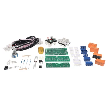 

NEW Relay 4-way Audio Input Signal Selector DIY Kit Switching RCA Audio Input Selection Board of Button Switch for Amplifier