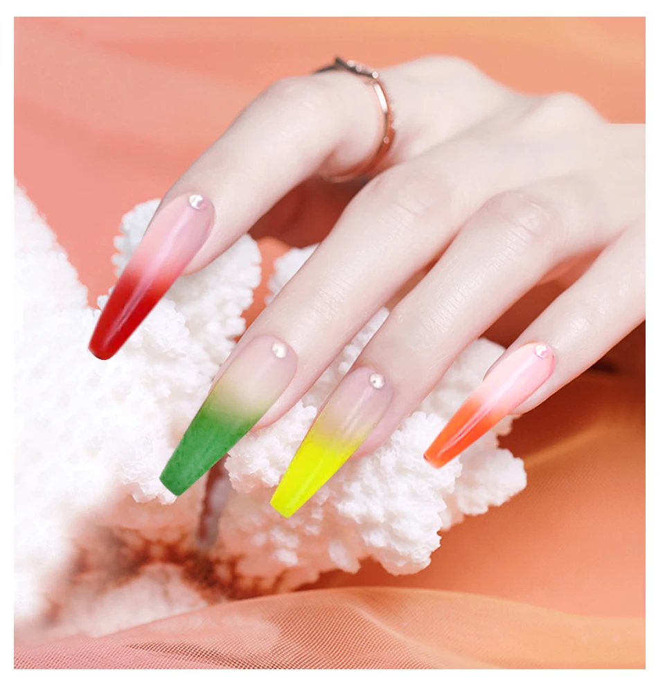 SAVILAND 15g Color Poly Gel Finger Extension 30g Red Blue Yellow Poly Gel Nail Gel Camouflage Soak Off UV Hard Fast Builder Gel