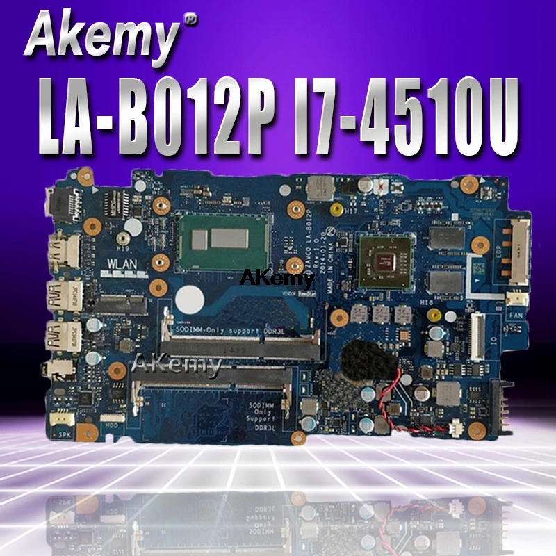 

LA-B012P For Dell Inspiron 5447 5547 5442 laptop motherboard LA-B012P REV:1.0 I7-4500U/I7-4510U motherboard Test work