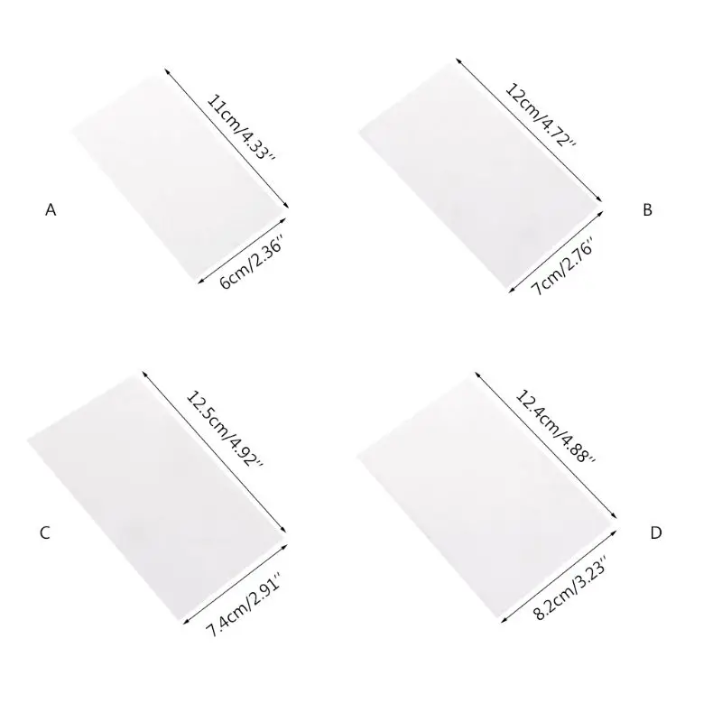 

100pcs Plastic Transparent Card Sleeves Magic Board Game Tarots Three Kingdoms Poker Cards Protector 4 Sizes