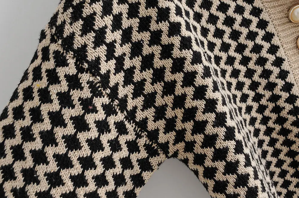 2019New patternWinter женские ботинки с широким круглым collarCardiganSweater LooseSingle breastedKeep warmLeisure fashionLong рукавом