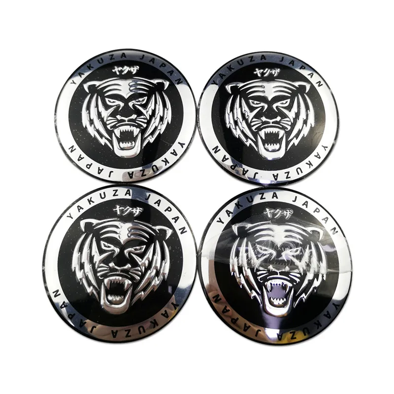 

Wheel Hub Sticker Car Decoration Funny Tiger Head Styling Badge Decal For Buick Excelle Encore Verano Suzuki Swift Alivio Vitara