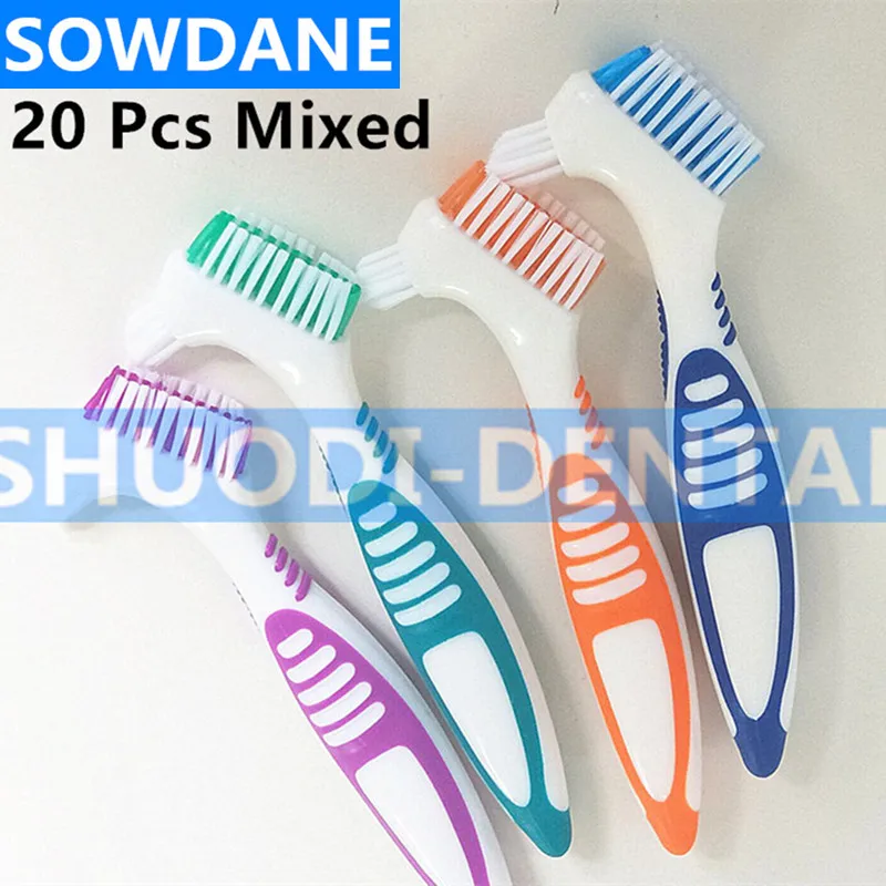 Специальная щетка Tooothbrush чистящая мягкая многослойная щетина Двойные головки