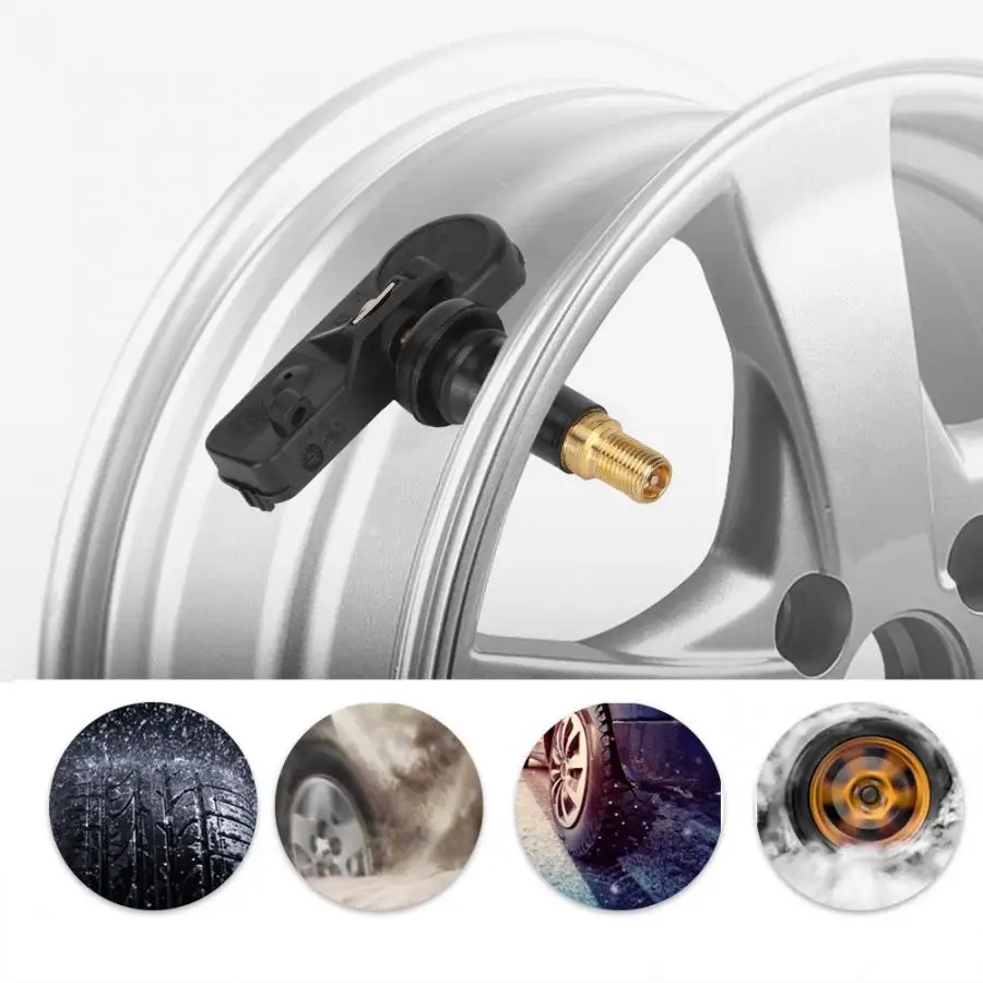 4 шт. Автомобильный датчик контроля давления в шинах TPMS подходит для Ford CM5T1A180AA CM5T1A150AA