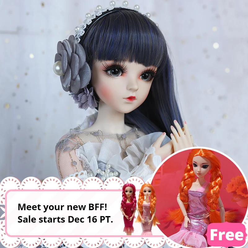 1/3 UCanaan 60 см BJD SD куклы кукла с дворцовым стилем 18 шаров шарнирные для нового года