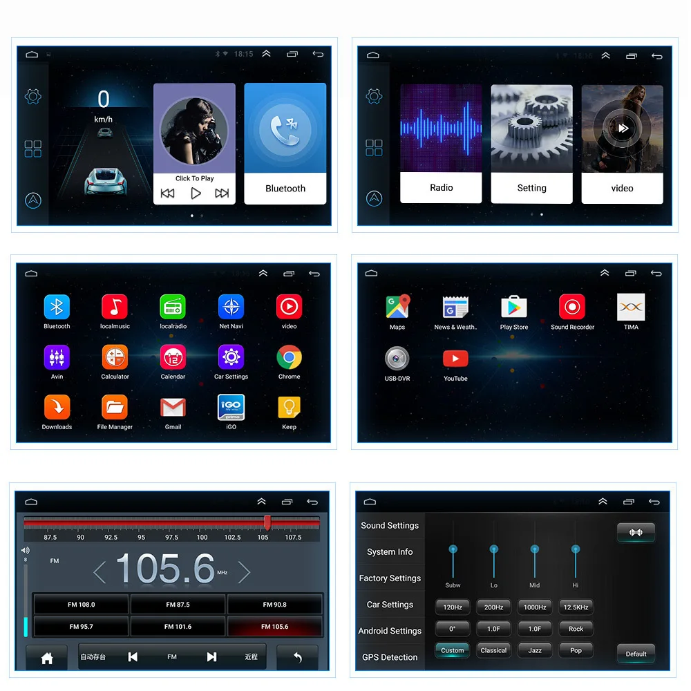 US $134.18 Android 101 2 Din Car Radio For Toyota RAV4 Auto Car Multimedia GPS Player 2Din 9 25D HD Screen A7 QuadCores WIFI Bluetooth