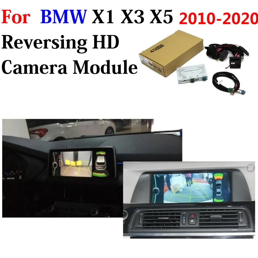 

For BMW X1/X3/X5 2010-2020 NBT/EVO/CIC System Car Rear Front DVR 360 Camera Decoder Original Upgrade Parking OEM CAM