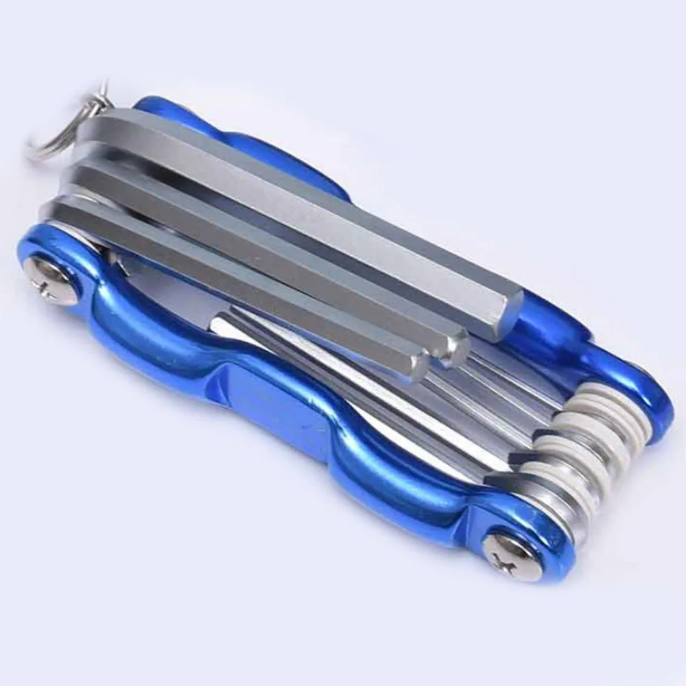 

Portable Folding Hex Key Set Allen Wrench Tool Spanner Repair Tools Folding Hex Key Set Save Space And Easy To Carry