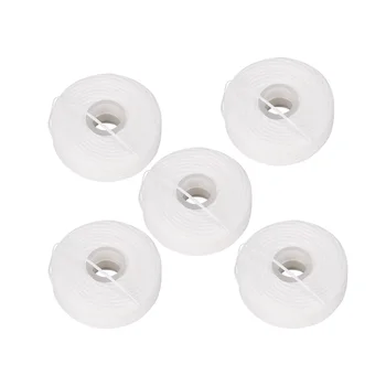 

5 Rolls 50m Oral Hygiene Teeth Cleaning Dental Floss Spool Wax Mint Toothpick Tooth Clean