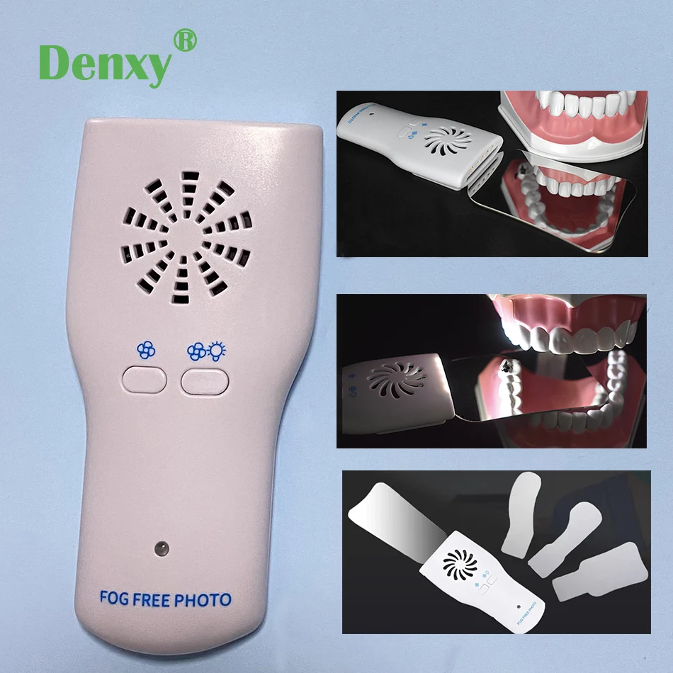 Denxy Dental Fog Free Photo Automatic Antifog Mirrors Oral Photography