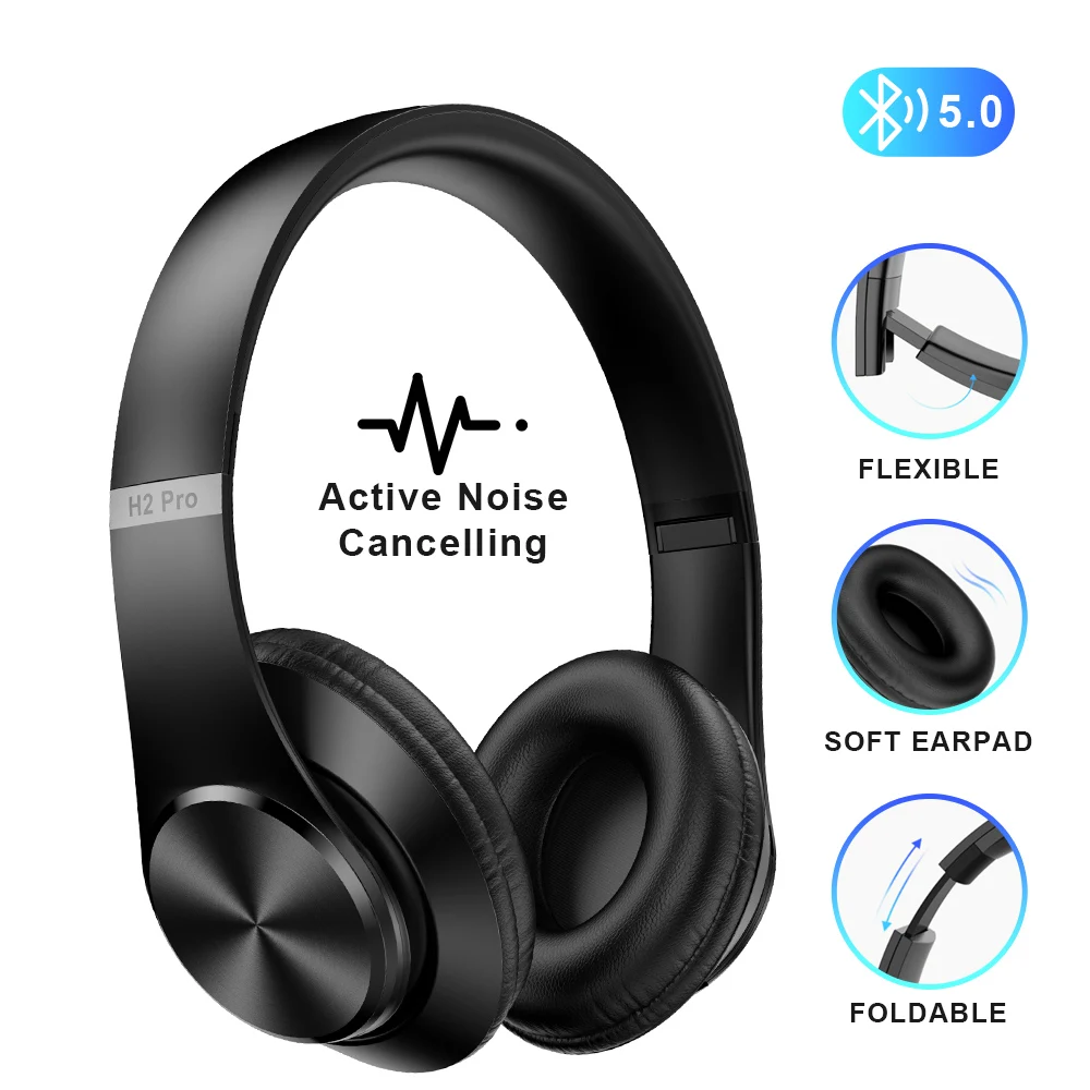 Наушники AWI H2 pro Bluetooth беспроводные наушники с шумоподавлением Hi-Fi Стерео