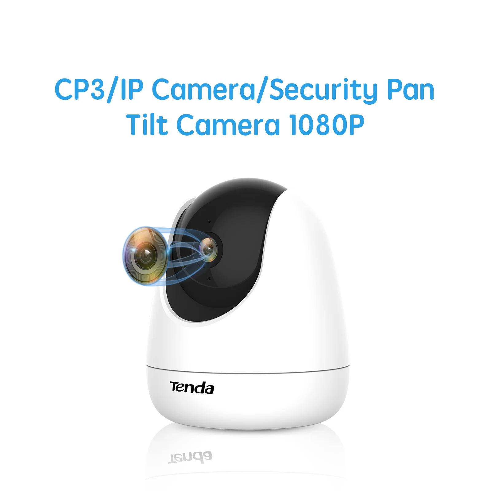 Ip-камера Tenda Cp3 360 ° Wi-Fi 2 Мп 1080P Full-Hd | Безопасность и защита