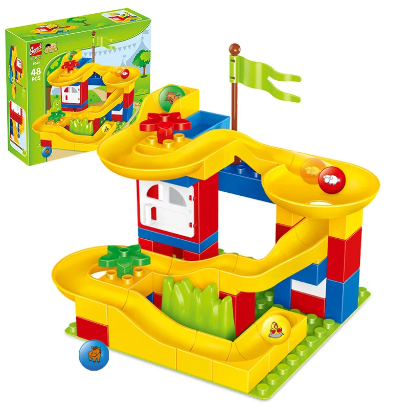 

Princess Music Large Particles Building Blocks Children ENLIGHTEN Building Blocks Baby Educational Assembled Building Blocks Hap