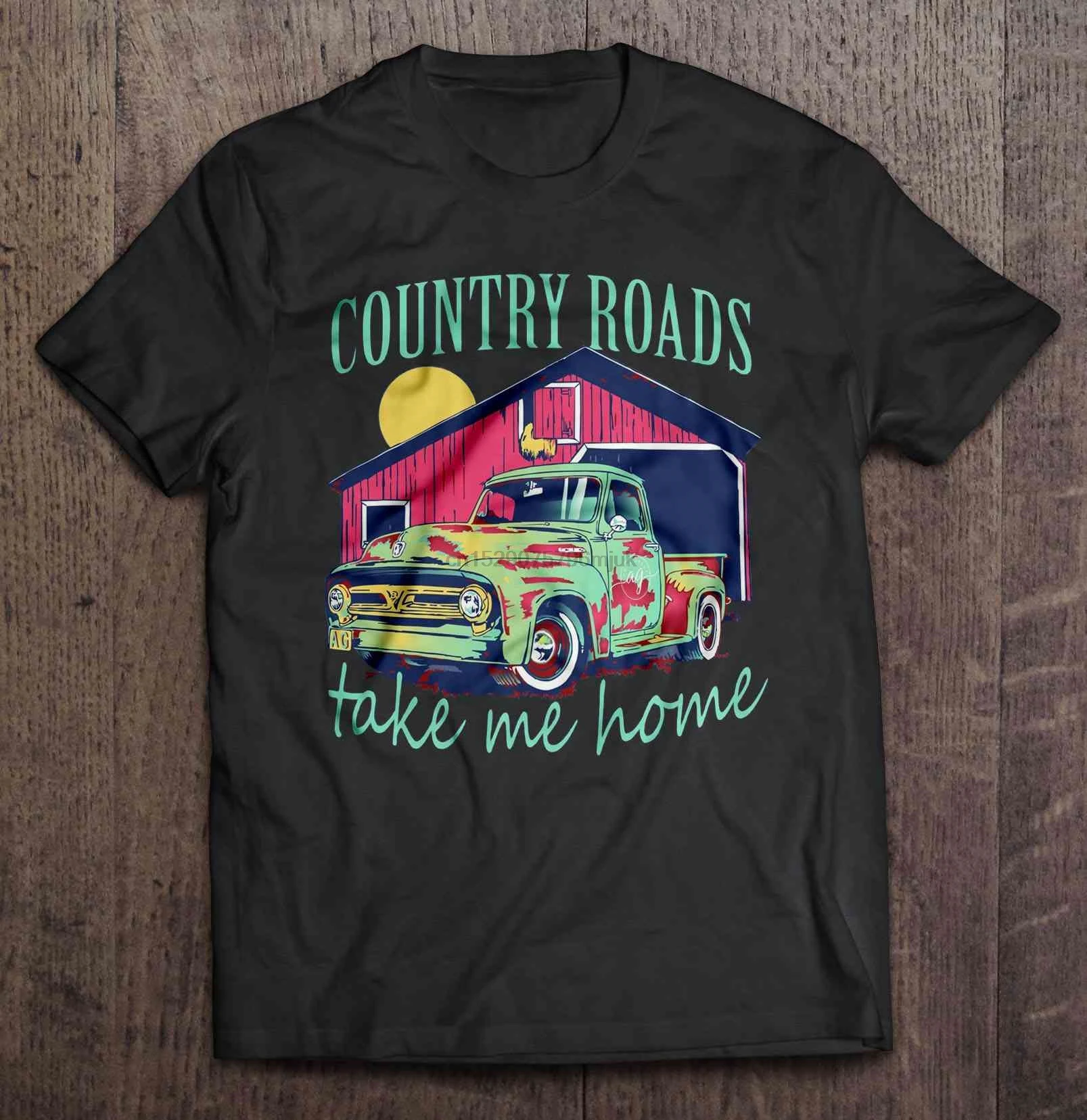 Men t shirt Country Roads Take Me Home 