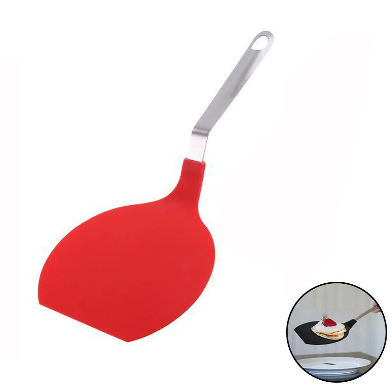 Stainless Steel Pizza Peels Kitchen Spatula Cake Lifter Transfer Tray for Bread Pie Cooking Shovel Utensils | Дом и сад