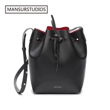 MANSURSTUDIOS мини сумка-мешок бренда Mansur: женские Сапоги выше колена из натуральной кожи сумки на ремне, Gavriel Дамские кожаные сумки через плечо маленькая сумка для девочек