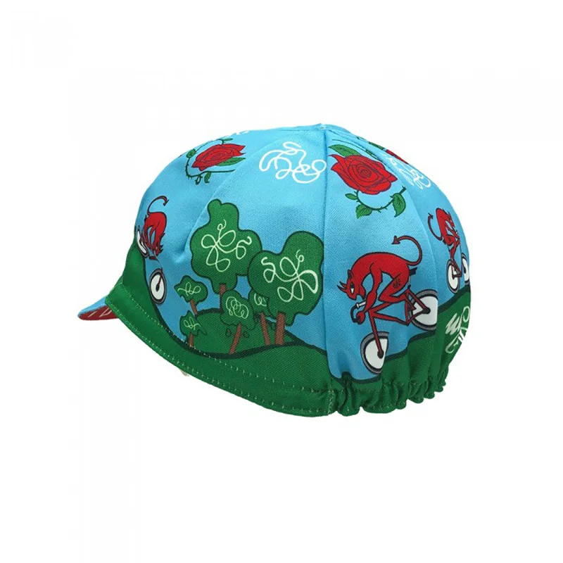 Classical Cycling Caps Man Woman Flowers Gorra Ciclismo Orolling Gorras Hombre
