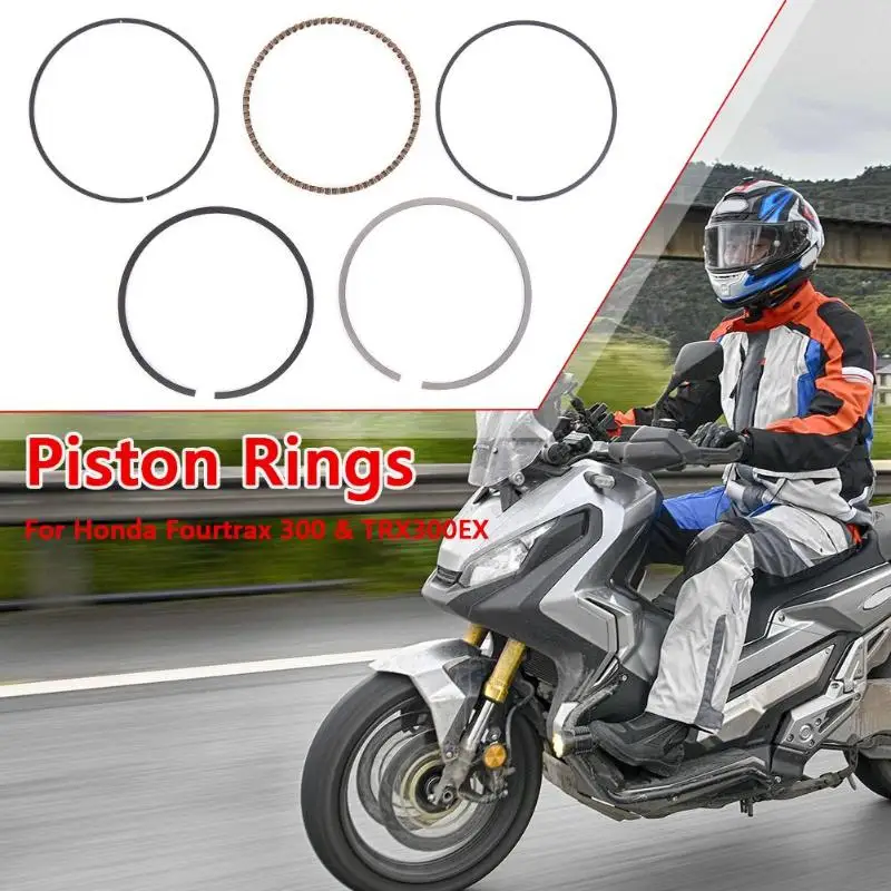 Piston Rings for Honda FourTrax Sportrax 300 TRX300X Standard Bore 74mm