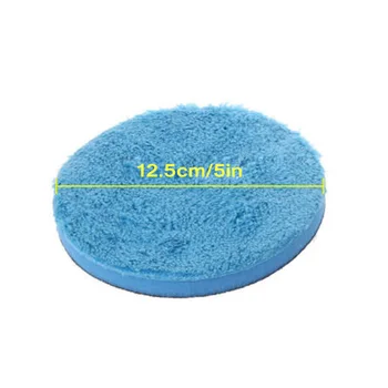 

Microfiber Polishing Pad Buff Sponge For Rotary DA Polishers Super gloss 1pc Car