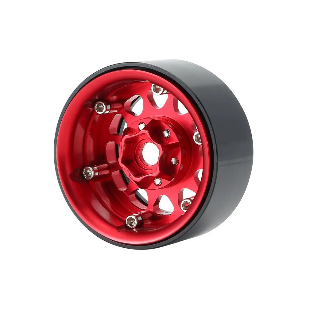 4 шт. 1 9 металлический Beadlock обод колеса для 1:10 RC Гусеничный Traxxas Hsp Redcat Rc4wd Tamiya Axial Scx10