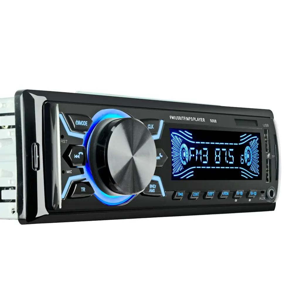 1 DIN автомобильный радиоприемник 5008 стерео проигрыватель Bluetooth телефона AUX-IN MP3