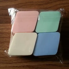 Новые 4 шт Гладкий макияж основа губка слоеная красота удобный алмазные узоры Губка слоеного CTN88