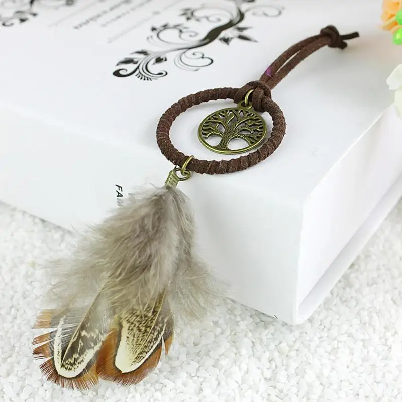 Классический Хранитель снов ручной работы перьев автомобильный настенный