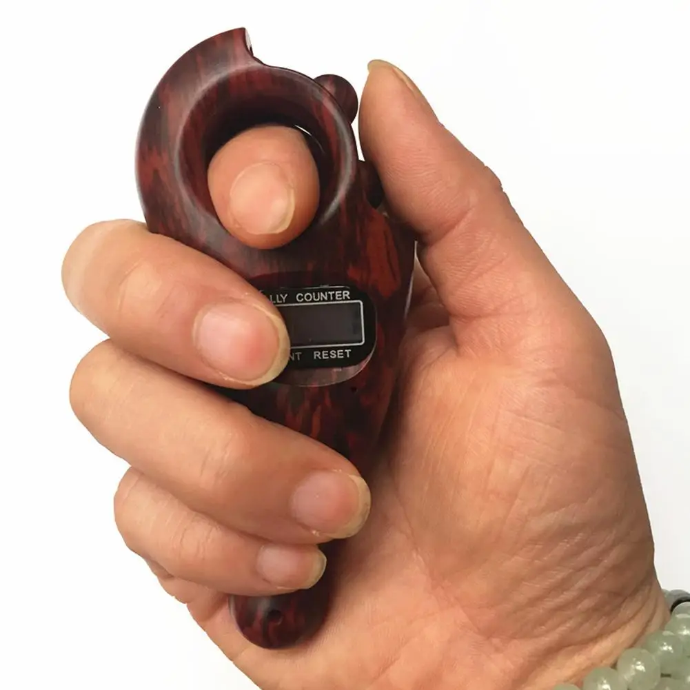 

New Finger Game Reduce Pressure Toy Pray Buddha Electronic Counter Decompression Tool For Ease People's Nervousness