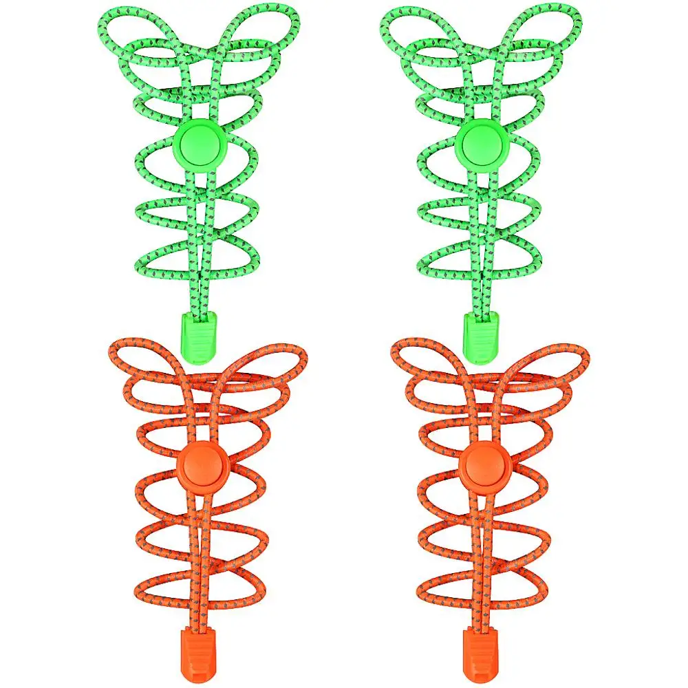 120 Пара эластичных шнурков для обуви без завязок эластичные шнурки регулируемые шнурки для обуви без шнурков для взрослых и детей