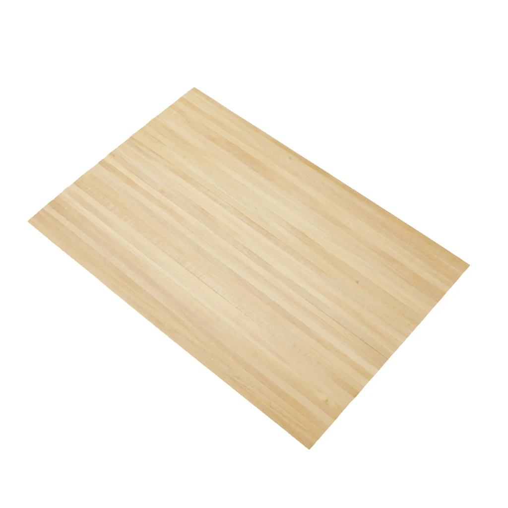 1:12 Dollhouse Miniature Wood Flooring Sheet (Self Stick) - Dolls House Furniture and Accesrroires DIY Decor