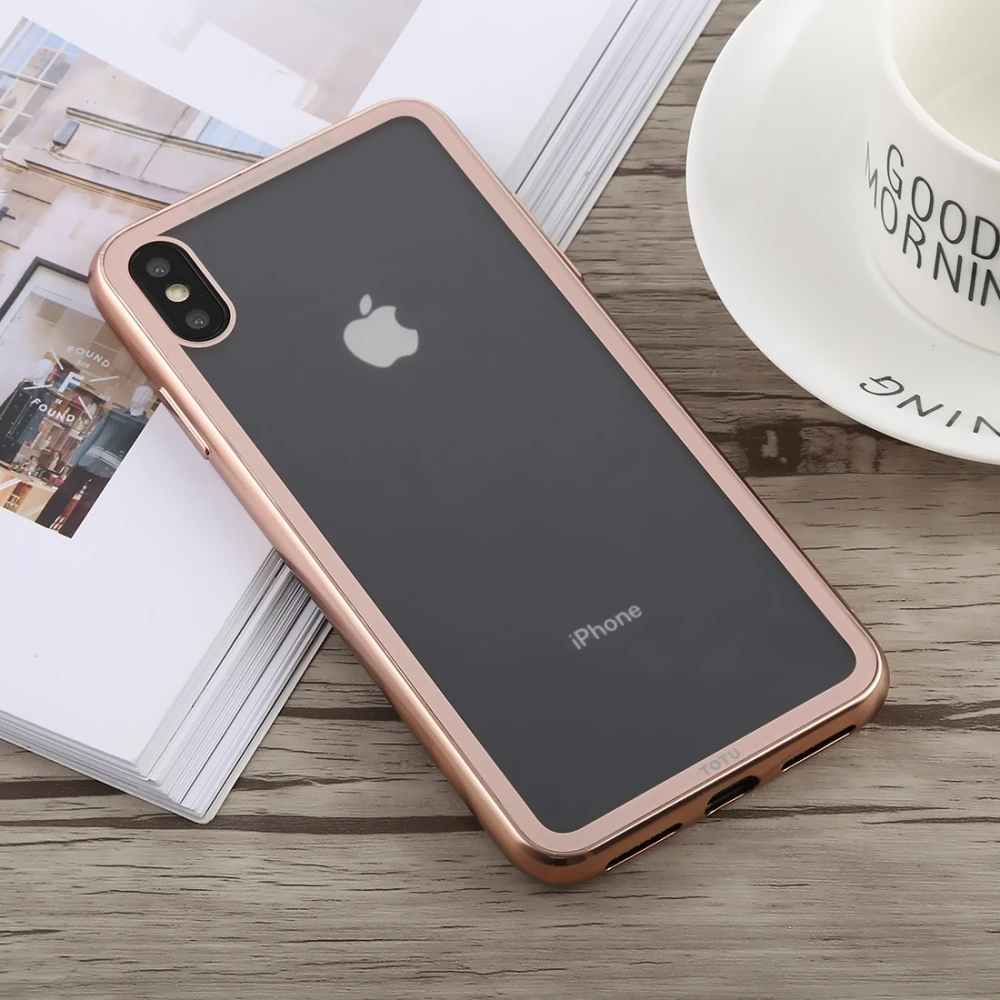 Чехол для телефона TOTU для iPhone XS Max XR, защитный чехол для телефона, чехол для iPhone XS Max XR, прозрачный TPU+ PC чехол для iPhone Xr