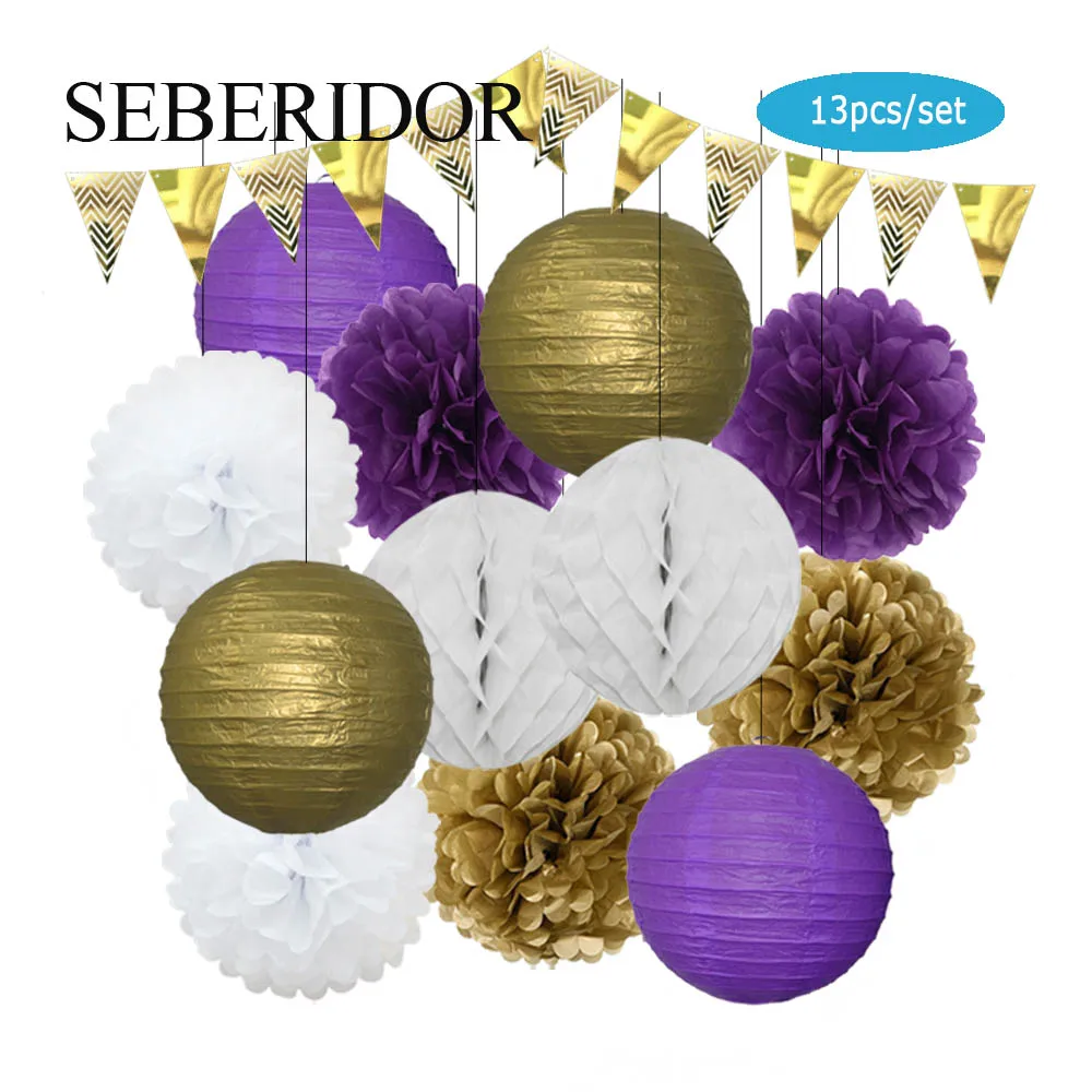 Gold Purple Set