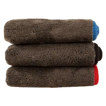 

3 Pcs Ultra Thick Car Wash Towel Extra Soft Washing Drying Super Absorbent Multi-use Cleaning and Maintenance Tool Parts
