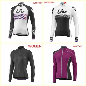 

Women Cycling long Sleeves jersey Women Long sleeve cycling Jersey Road Bike and MTB riding clothes Quick-dry Breathable A716-8