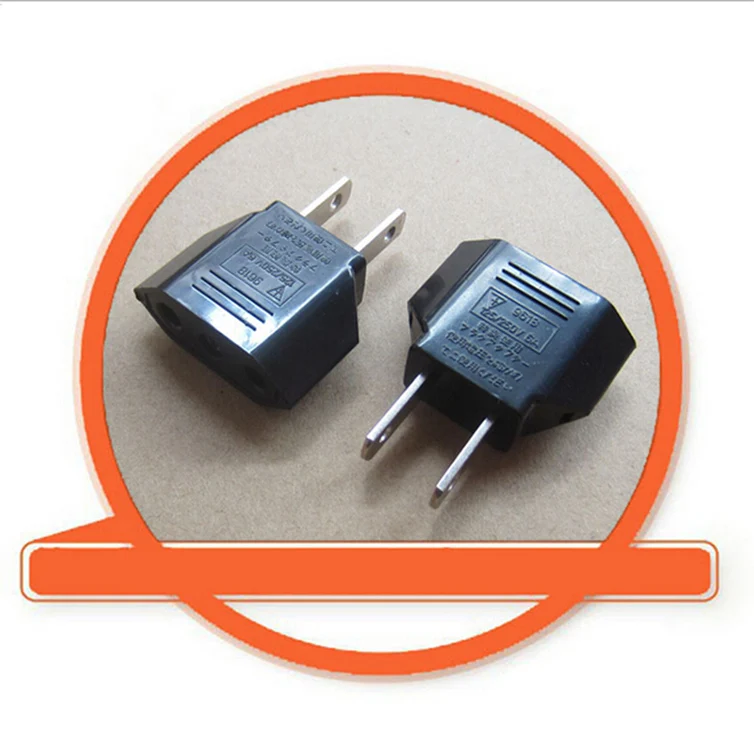 AC Charger Outlet US Japan China Travel Plug Adapter European EU To US JP Power Adapter