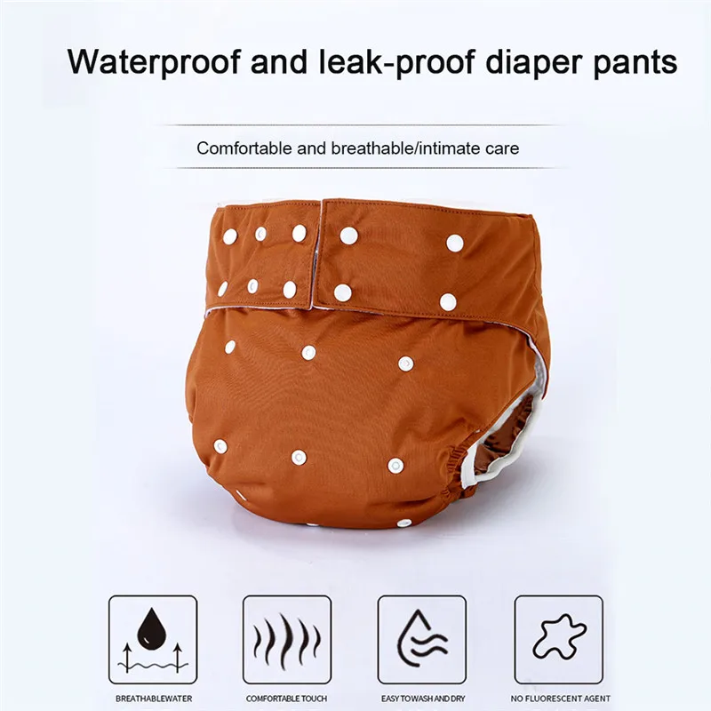 Reusable Adult Diaper for Old People and Disabled Super Large size