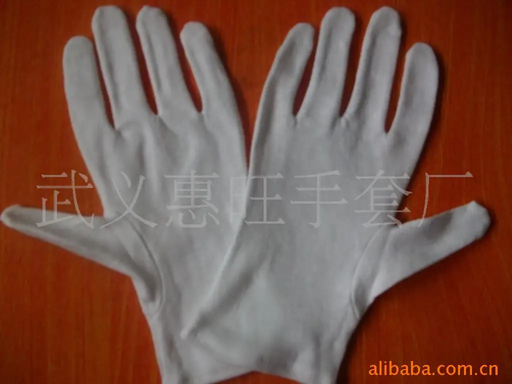 

Cotton Work Gloves Yiwu Gloves Protective Gloves 5008 Cotton White Gloves