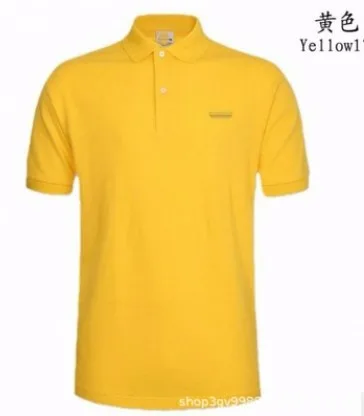 

2021 New Solid Color Mens Top Quality Polos Shirts Cotton Short Sleeve Casual Polo Hommes Fashion Summer Lapel Male Tops