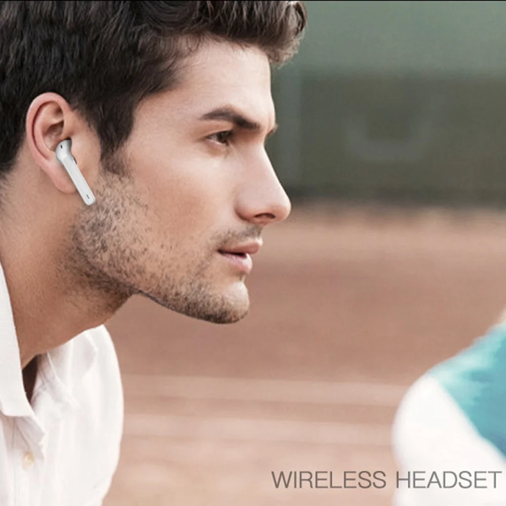 KISSCASE 5 0 Bluetooth Earphone For iPhone Samsung Original Sport bluetooth headset For Xiaomi Huawei Noise reduction earphones