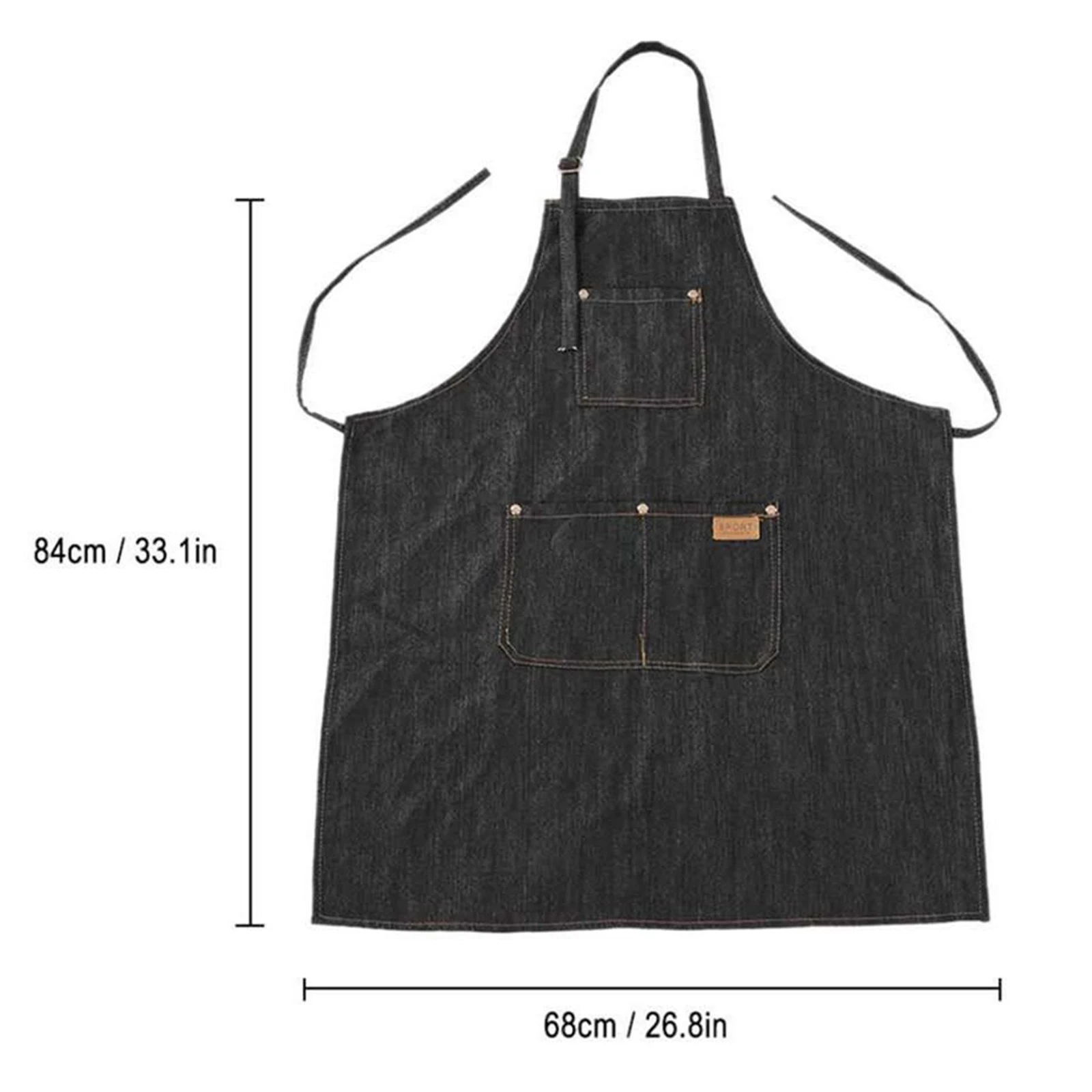 Professional Barber Apron Cape Cover Barber Hairstylist Chef Gown Black Salon Work Hair Stylist Apron Cloth Hairdressing Cap