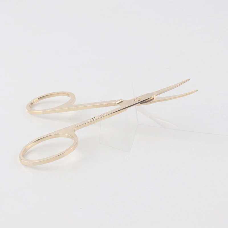 1pc Curved Head Eyebrow Scissors Makeup Trimmer Facial Hair Remover Manicure Scissors Nail Cuticle Tool Makeup Tool 6