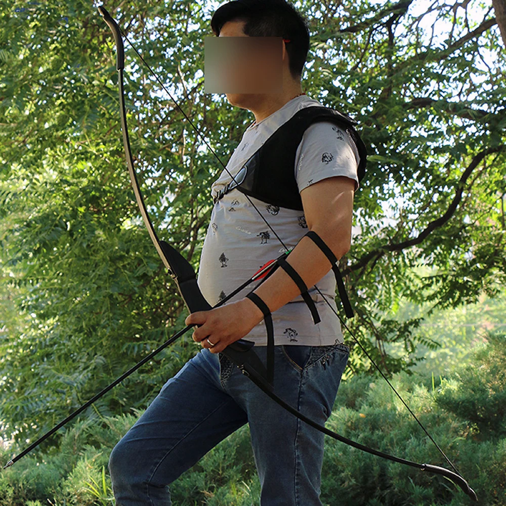 Hunting-bow-recurve-bow-adult-archery-bow-hunting-bow-outdoor-shooting-sport-recurve-straight-bow-left