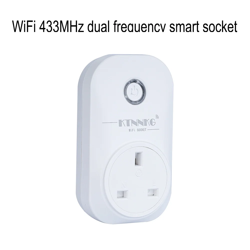 Смарт-разъем TUYA smart life 10A UK wifi с монитором питания, wifi Беспроводная умная розетка с Google Home Alexa Голосовое управление