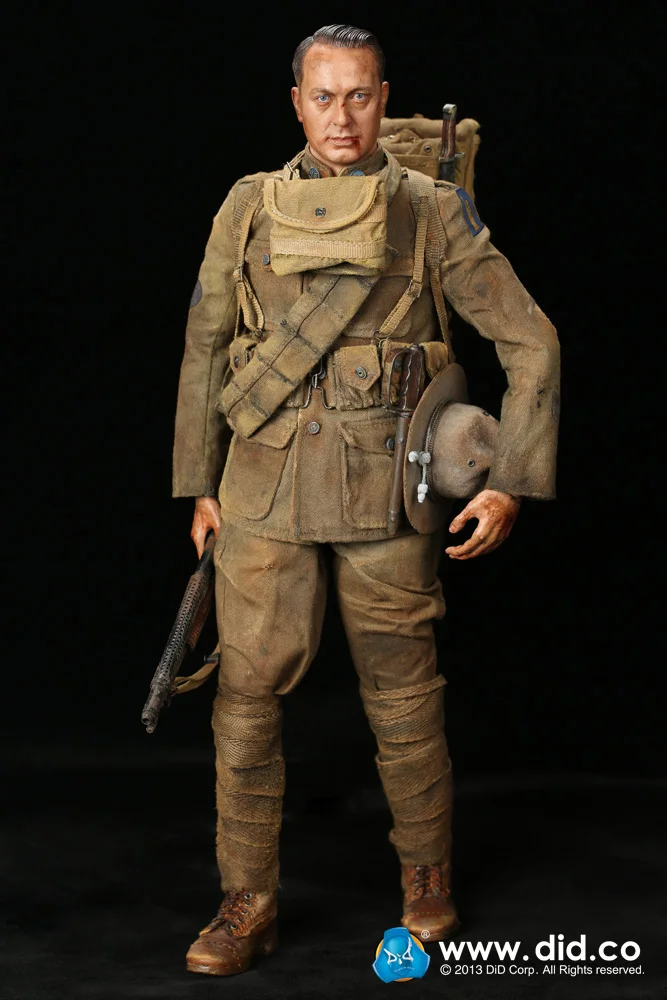 Не A11010S 1/6 Первой мировой войны Grenadier 1917 Американский пехоты фигурка солдата