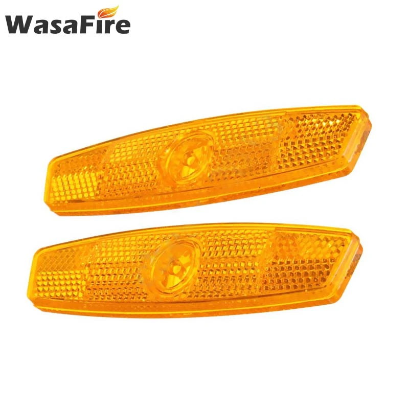 1Pair bicycle spoke reflector warning light bicycle wheel rim reflective JKCA