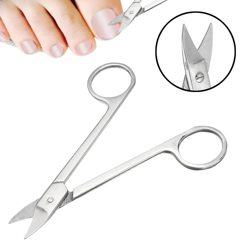 

Stainless Steel Toe Nail Nipper Cutter Clipper Ingrown Pedicure Cuticle Scissor Professional Nail Care Manicure Tool