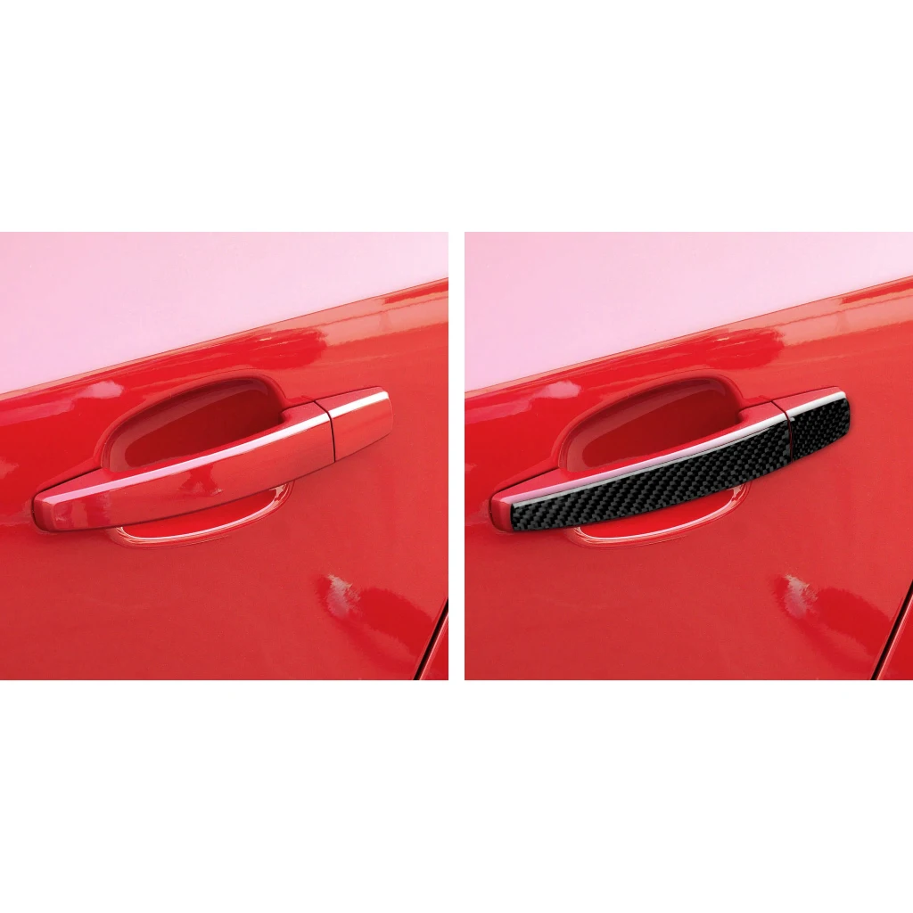 

For Chevrolet Cruze 2009-2015 Carbon Fiber Car Door Handle Cover Decoration Trim Car Door Handle Protector Cover Car Styling